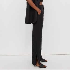 It is a black pant, with a slit around the ankles as shown on H&M’s website.